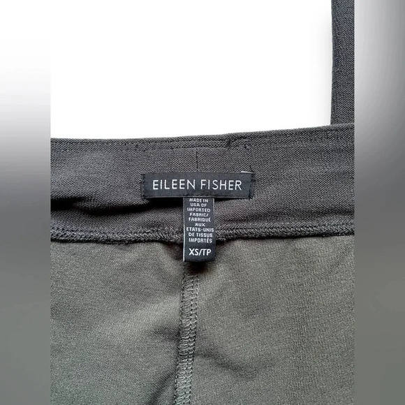 Eileen Fisher Crepe Stretch Pull On Pants - Picture 4 of 6